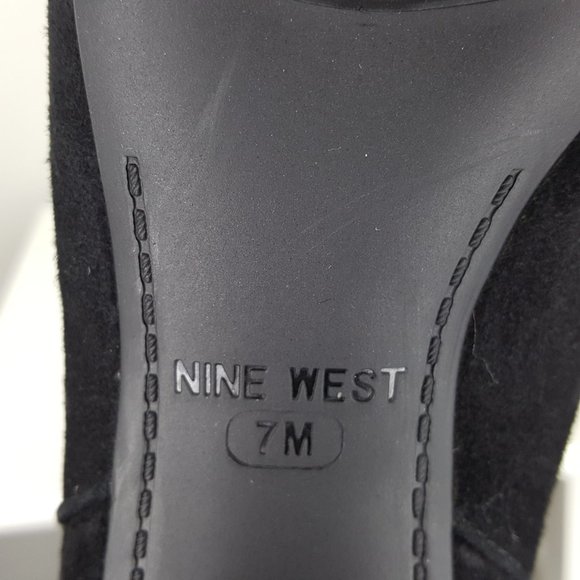 NEW Nine West Kerianna Tall Pull On Suede Boots - Picture 9 of 11